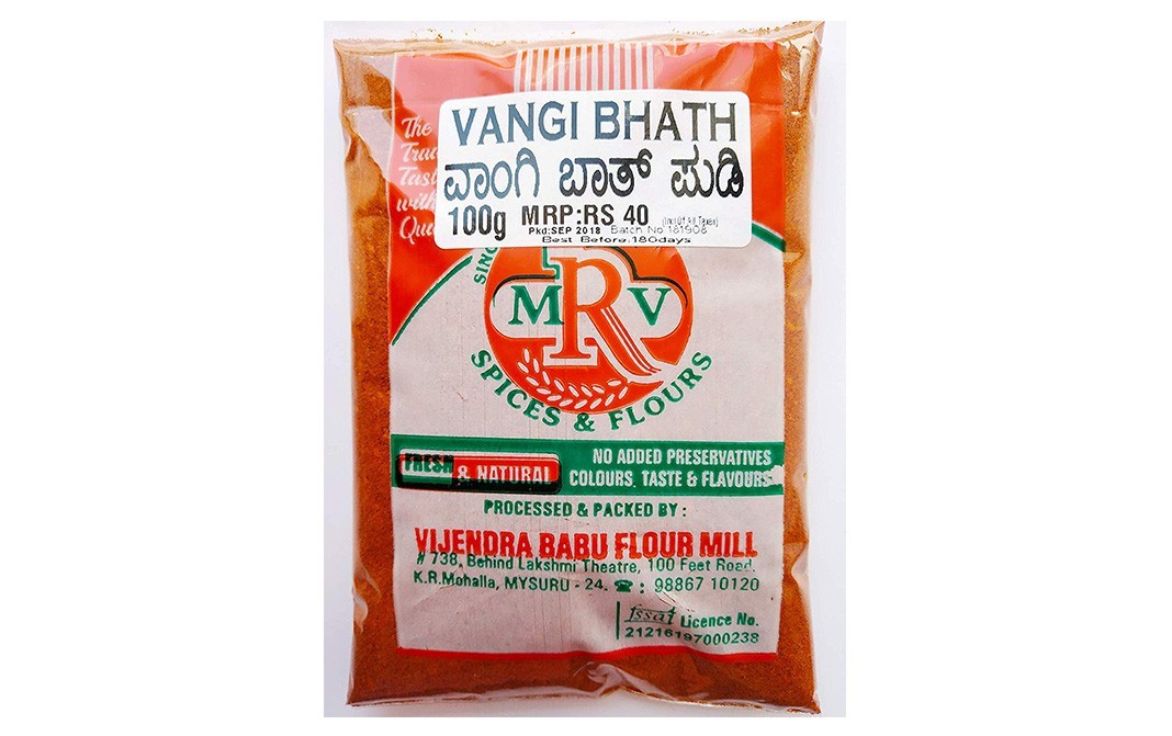 MRV Vangi Bhath    Pack  100 grams